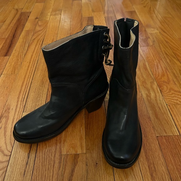Frye Leather Boots - Black - Picture 4 of 7